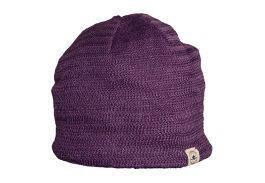 Женская шапка Converse (конверс) Benie Double Play фиолетовая