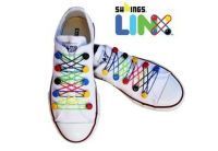 Резиновые шнурки Linx Shoe Looms Blue SL1003 синие