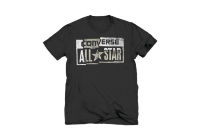 Мужская футболка Converse (конверс) AMT PIECED ALL STAR LP TEE 10375C003 черная