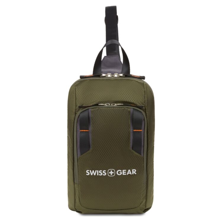 Рюкзак на одно плечо SWISSGEAR 3992606550 зеленый