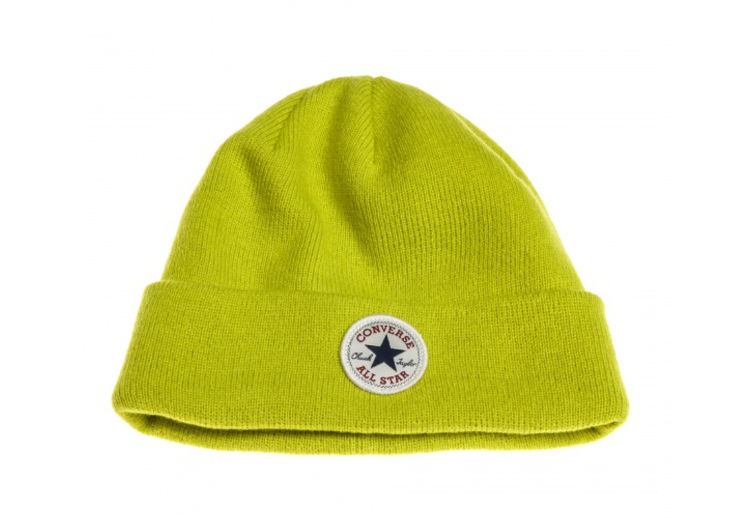 Шапка Converse Core Watchcap Carryover style 527376 цвет лайма