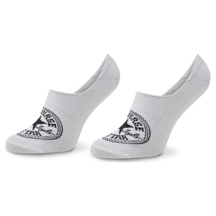Носки Converse Invisible Knit In Chuck 39/42,(2 Пары) белые