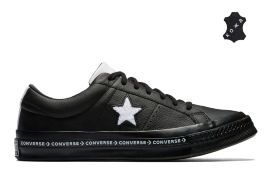 Кожаные кеды Converse One Star 159721 черные