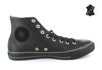 Кожаные кеды Converse (конверс) Chuck Taylor All Star 125565 черные