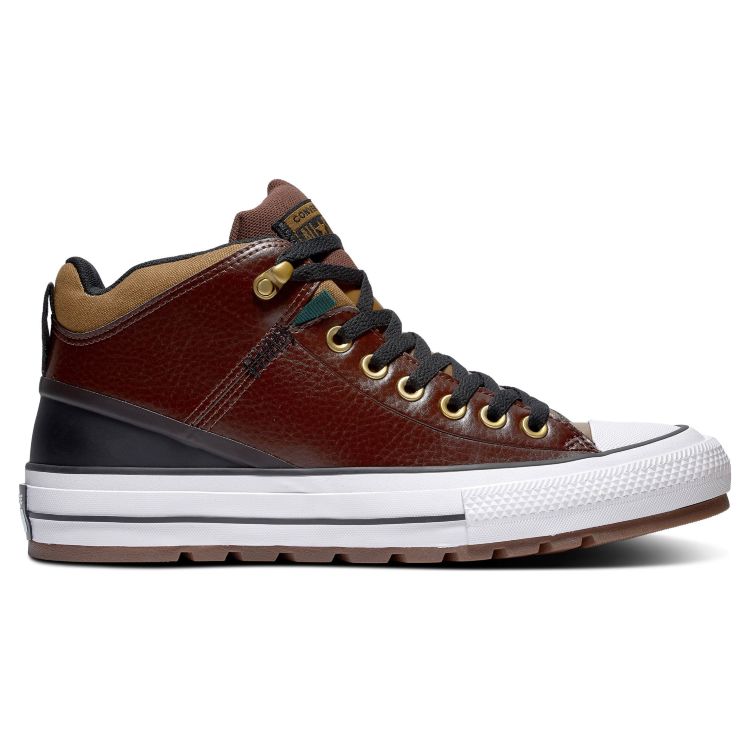 Кеды мужские высокие Converse коричневые