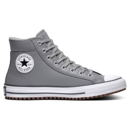 Кеды Converse Chuck Taylor All Star Boot Pc 168869 кожаные высокие серые