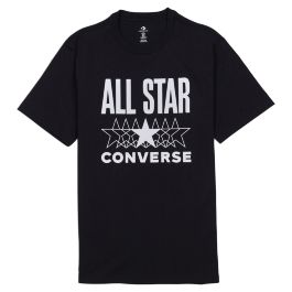 Футболка мужская Converse All Star Ss Tee 10018373001 черная