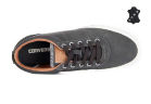 Кожаные кеды Converse (конверс) All Star Essential 132049 темно-серые