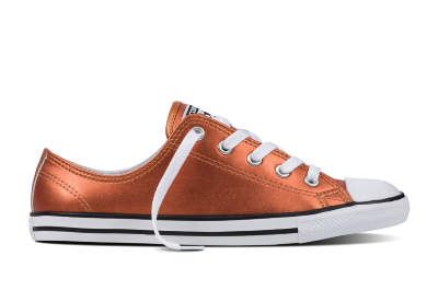 All star dainty leather hot sale converse