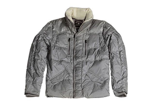 Куртка мужская converse (конверс) BMW SHERPA CLR DOWN PUFFR серая