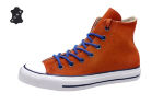 Кеды Converse (конверс) Chuck Taylor All Star Hi Suede Rust 132118 оранжевые