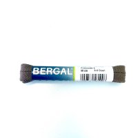 Шнурки Bergal 8561415 плоские широкие 60 см. темно-серые
