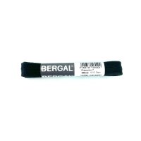 Шнурки Bergal 8564000 плоские широкие 100 см. черные
