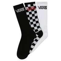 Носки Vans Classic Crew Black Checker White V00XRZ95Y (3 пары) спортивные