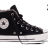Зимние кожаные кеды Converse (конверс) Chuck Taylor All Star 139818 черные