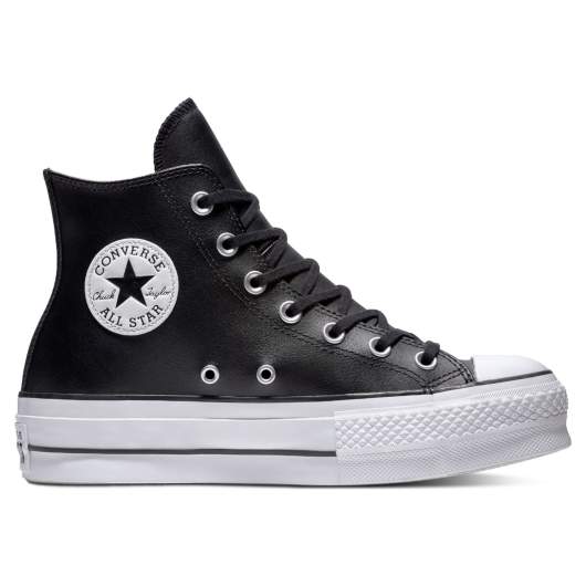 Converse chuck taylor nere pelle deals