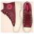 Кеды женские Converse Chuck Taylor All Star Lugged Winter 565007 высокие кожаные красные