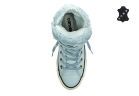 Кожаные кеды Converse Chuck Taylor All Star Brea Leather + Fur 553395 голубые