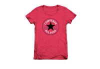 Женская футболка Converse (конверс) AWT CORE CP SIG CREW TEE 06930C686 красная