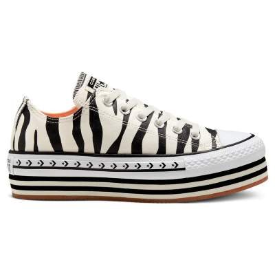 chuck taylor all star platform zebra