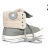 Зимние кожаные кеды Converse (конверс) Chuck Taylor All Star Knee-Hi 540400 серые