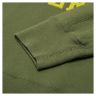 Толстовка женская Converse Essentials Mid Pullover Hoodie 10008399322 с капюшоном зеленая