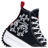 Кеды Converse X Keith Haring Run Star Hike High Top 171859 текстильные черные
