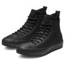 Кеды Converse Chuck Taylor Wp Boot 162409 кожаные зимние утепленные черные