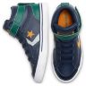 Кеды Converse Big Kids Twill Twist Pro Blaze Strap High Top 668422 кожаные синие