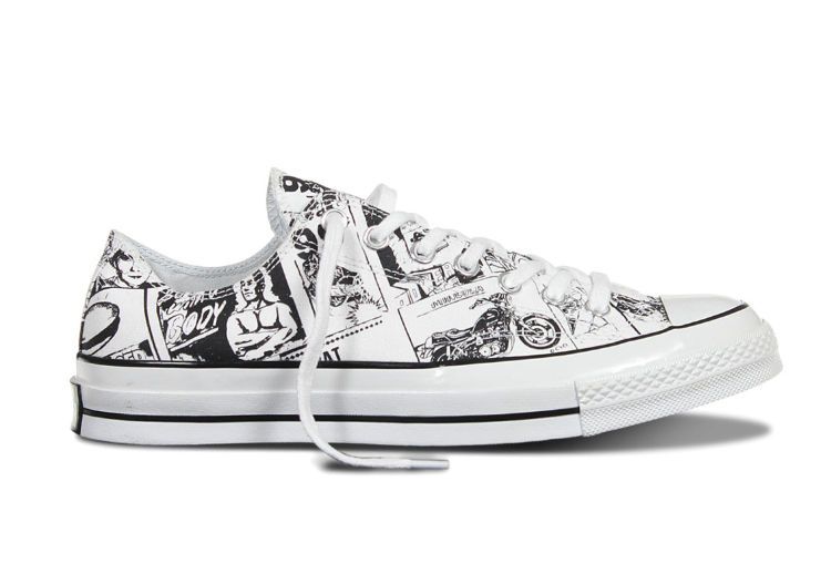 Кеды Converse (конверс) Chuck Taylor All Star ’70 147124 черно-белые