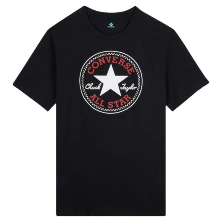Футболка унисекс Converse All Star 10024064001 черная