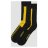Носки унисекс Dr.Martens Double Doc Cotton Blend AC742017 черные с желтым