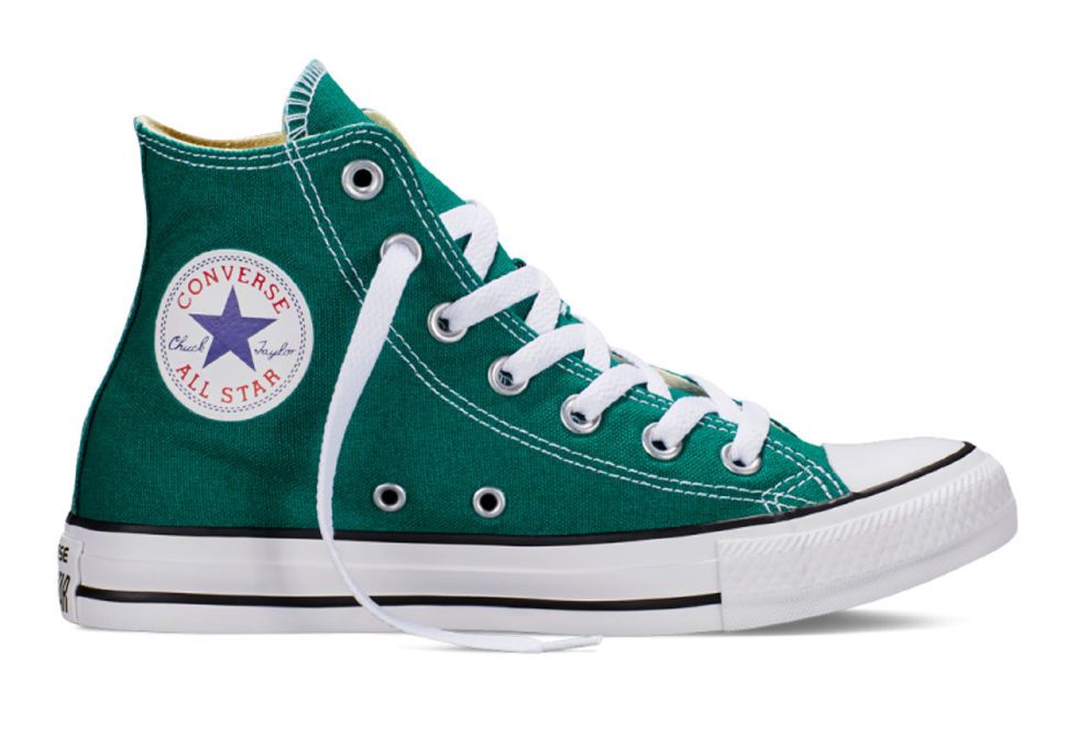 teal all star converse