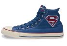 Кеды Converse (конверс) Chuck Taylor All Star Superman 122149 синие с принтом