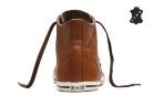 Кожаные кеды Converse (конверс) One Star Lo Pro Mid 125304 коричневые