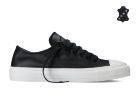 Кожаные кеды Converse (конверс) Chuck Taylor All Star Sawyer 146978 черные