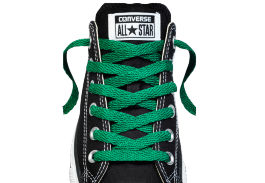 Шнурки converse (конверс) Low-Top Replacement зеленые 114 см