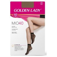Носки женские Golden Lady Mio 40 эластичные темно - бежевые