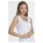 Майка женская Pierre Cardin на широких бретельках PC15014T-Shirt  белая