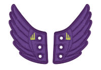 Аксессуары для кед крылья LACE Shwings WINDSOR 10103 фиолетовые