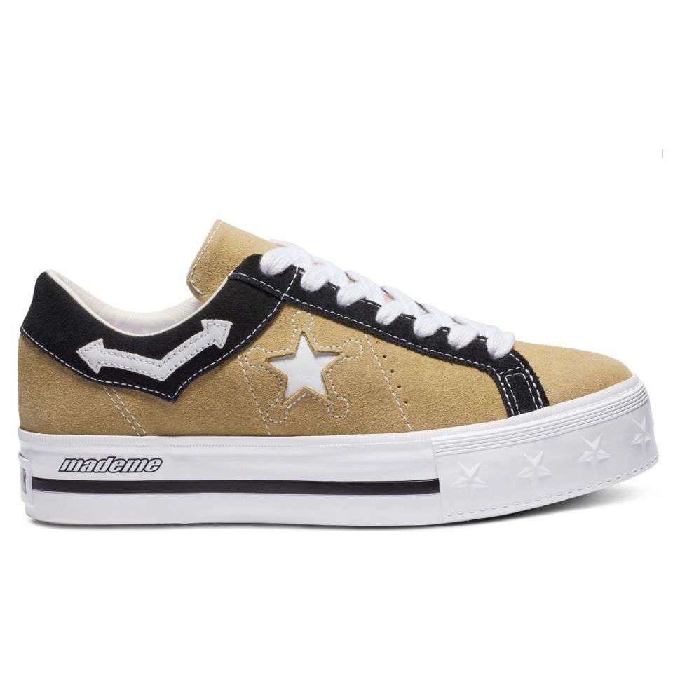 converse platform one star white