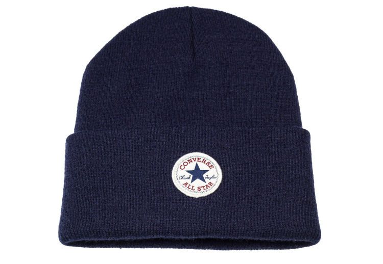 Шапка Converse TALL CUFF WATCHCAP KNIT 561349 синий