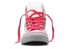 Женские кеды Сonverse (конверс) Chuck Taylor All Star 114072 белые/неон розовый