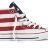 (УЦЕНКА) Кеды Converse (конверс) Chuck Taylor All Star M8437 с американским флагом