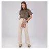 Толстовка женская Anekke Peace & Love 38280-201 с коротким рукавом зеленая
