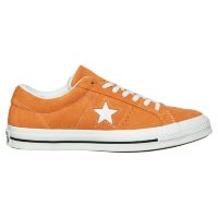 Кожаные кеды Converse One Star 161574 оранжевые