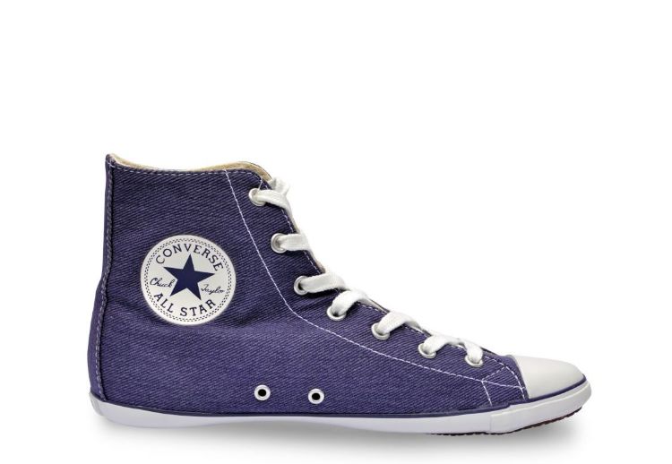 Женские кеды Converse (конверс) All Star Light Purple 521913 сиреневые