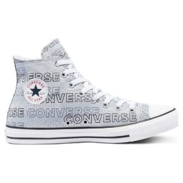 Кеды Converse Chuck Taylor All Star Wordmark High Top 170665 высокие серые