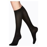 Гольфы женские Vogue Wool Knee-Highs 95001 с шерстью мерино черные