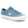 Кеды Converse One Star 163190 низкие замшевые голубые
